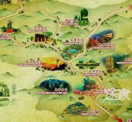 扬中景点地图(长沙景点地图)